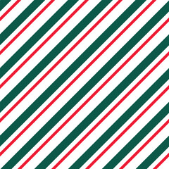 Candy cane Christmas background, seamless pattern.