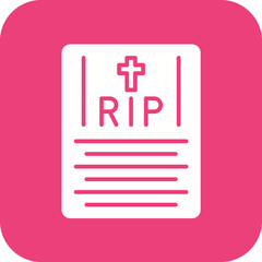 Death Certificate Icon