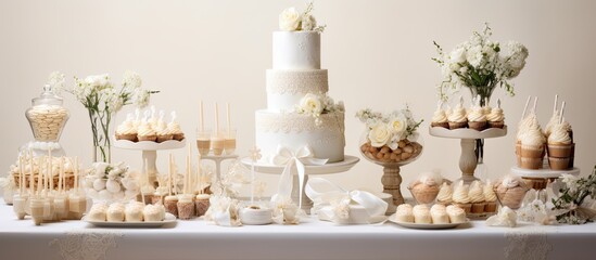 Communion party s sweet table