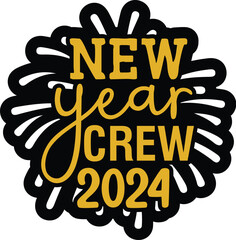 Happy New Year  Svg Design