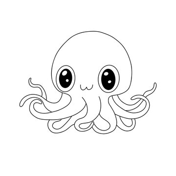 funny octopus cartoon
