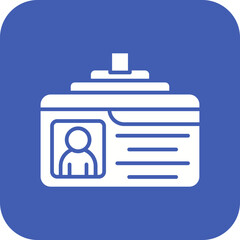 Identification Card Icon