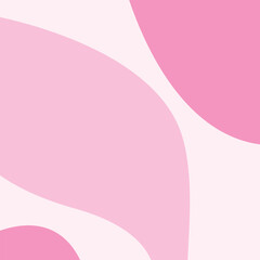 Abstract vector pattern. Pink doll style. Modern vector template for banner, cover, print, promotion, sale, greeting, web, page, header, landing, social media