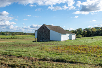 barn in the field