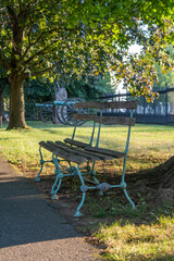 Bench in Cemetery