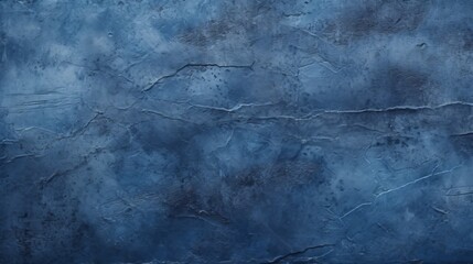 texture plaster on the wall in blue color