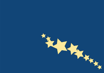 blue star background