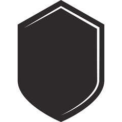 Shield Black Shape