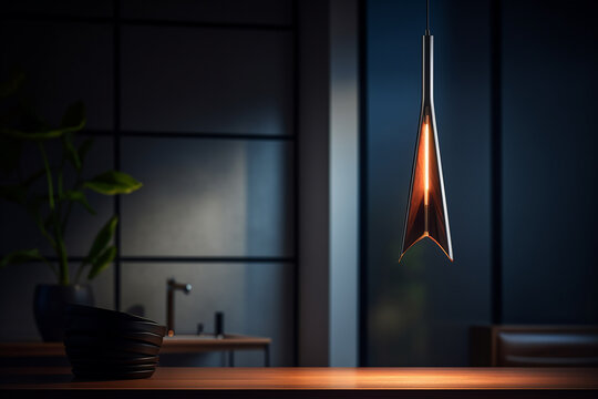 A hanging lamp, design concept