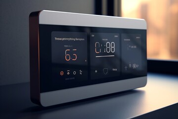digital alarm clock, Generative AI