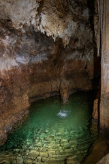 Grotte de Limousis, Limousis cave, Aude, Occitania 
