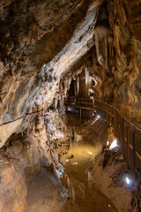 Grotte de Limousis, Limousis cave, Aude, Occitania 
