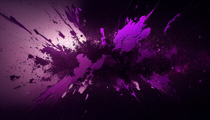 Abstract grunge background illustration, Abstract purple grunge background, Ai generated image