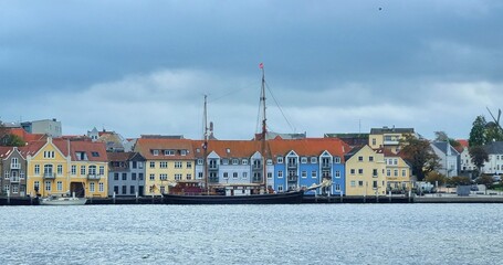 Segelschiff in  Sønderborg