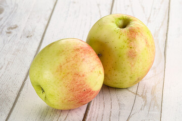 Sweet juicy ripe organic apples