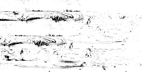 Rustic grunge vector texture with grain and stains. Abstract noise background. Weathered surface. Dirty and damaged. Detailed rough backdrop. Vector graphic illustration with transparent white. EPS10.