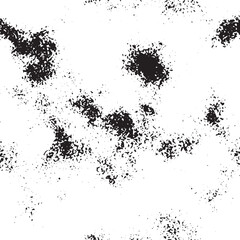 Rustic grunge vector texture with grain and stains. Abstract noise background. Weathered surface. Dirty and damaged. Detailed rough backdrop. Vector graphic illustration with transparent white. EPS10.