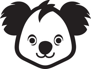 Vectorized Emblems Eyes of Sweetness Silhouette of a Tree Hugging Delight