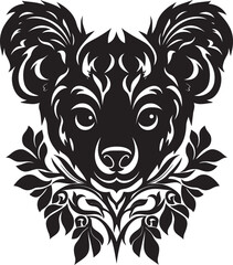 Cuddly Fluff and Eucalyptus Prints of Sweetness Sleek Cuddling Silhouette of Sweetness Midnight Charm