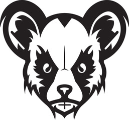 Sleek Cuddling Silhouette of Sweetness Midnight Charm Elegant Monochrome Fluff and Hug of Sweetness