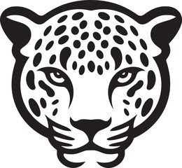 Vector Panther Black Leopard Logo Design Savage Beauty Black Leopard Emblem in Vector © BABBAN