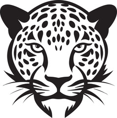 Stylish Panther Black Vector Leopard Logo Majestic Majesty Black Leopard Icon Excellence