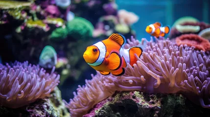 Deurstickers fish in aquarium © faiz