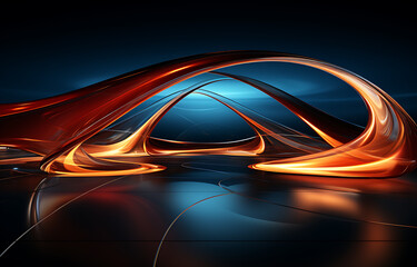Abstract Red Background 