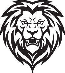 Proud Dominance Elegant Black Lion Icon Emblem The Lions Mark Black Vector Lion Logo Excellence
