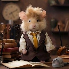 Detective Hamster,
Count Hamster.
rat.