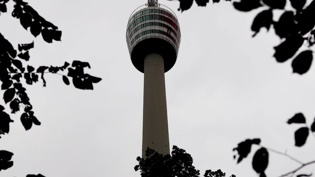 the tv tower of stuttgart germany video