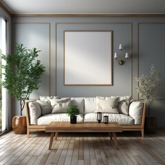 Contemporary luxury living room with hardwood flooring and cozy furniture.