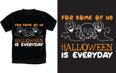 Halloween T-shirt design