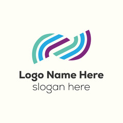 Abstract Creative Logo Sign Minimal Vector Design Elements for Business