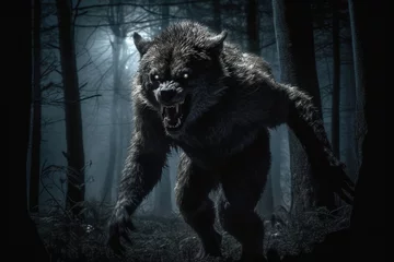 Fotobehang werewolf © Fl