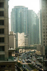 a few of the skyline in doha qatar