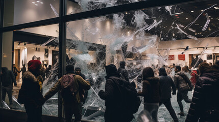Retail Violence Escalation: Black Friday Chaos Escalates, Generative AI