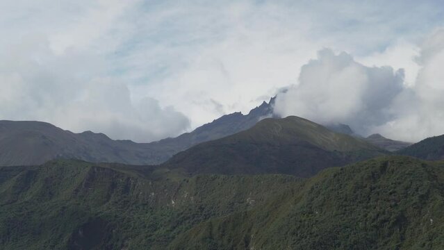 Laguna Cuicocha close to Otavalo in Ecuador.