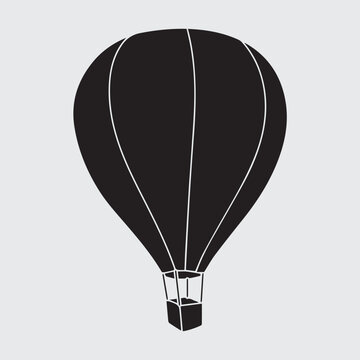Air baloon vector illustration.