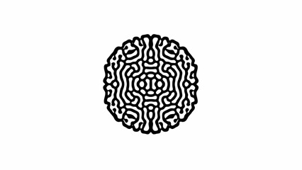 Reaction diffusion organic pattern. Cell division.