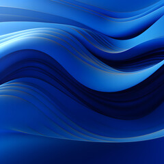 royal Blue abstract waves, waves background, pattern