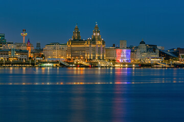 Liverpool waterfront - obrazy, fototapety, plakaty