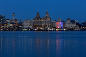 Fototapeta na wymiar Liverpool waterfront