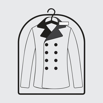 Brand new coat icon.