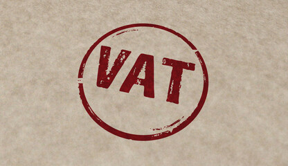 VAT value-added tax stamp and stamping
