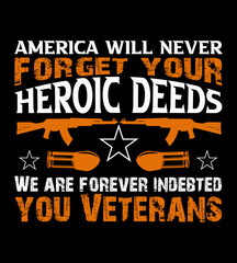 Veterans Day Sublimation Illustration