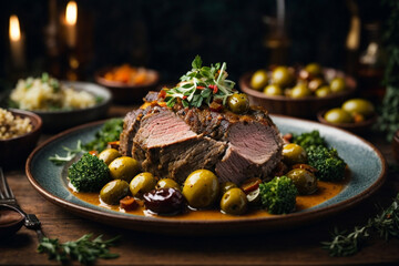 lamb chops with rosemary