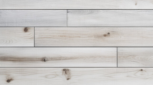 Zoom, gros plan sur un parquet blanc. Bois, ch&ecirc;ne, pin. Arri&egrave;re-plan pour conception et cr&eacute;ation graphique.