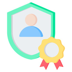 Trustworthiness Flat Icon