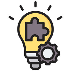 Resourcefulness Outline Color Icon